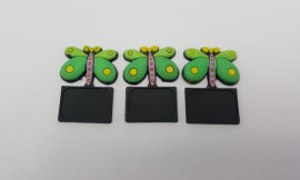 Aplique Emborrachado de Borboleta com Im�