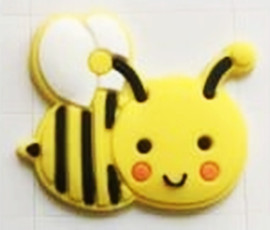 Aplique de Abelhinha Emborrachado de 2,9cm